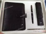 Highest Quality Replica Montblanc 4 Items - Meisterstuck Notebook and Pen